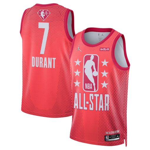 Jordan Brand Kevin Durant Maroon 2022 NBA All-Star Game Swingman Jersey
