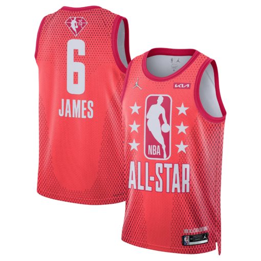 Jordan Brand LeBron James Maroon 2022 NBA All-Star Game Swingman Jersey