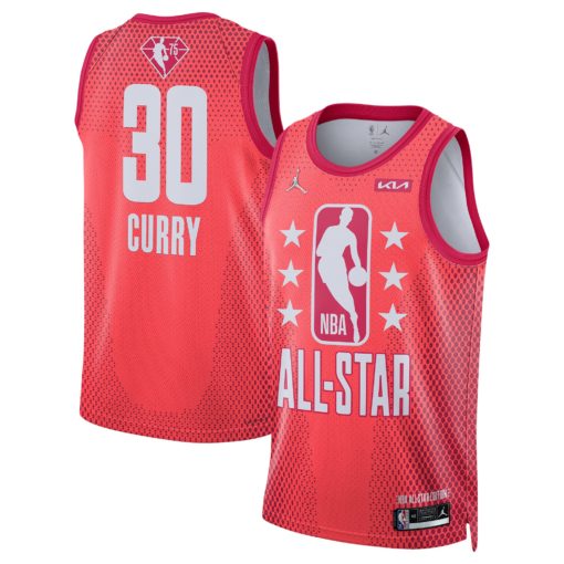 Jordan Brand Stephen Curry Maroon 2022 NBA All-Star Game Swingman Jersey