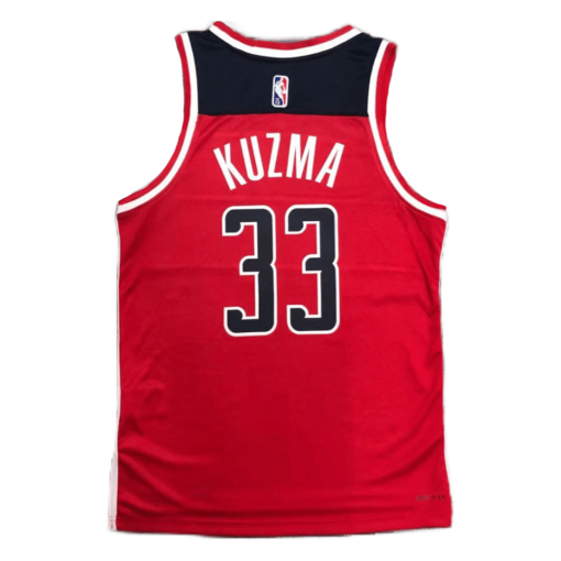 Kyle Kuzma #33 Washington Wizards Jersey Swingman 2021-22 Red - Icon backKyle Kuzma #33 Washington Wizards Jersey Swingman 2021-22 Red - Icon back