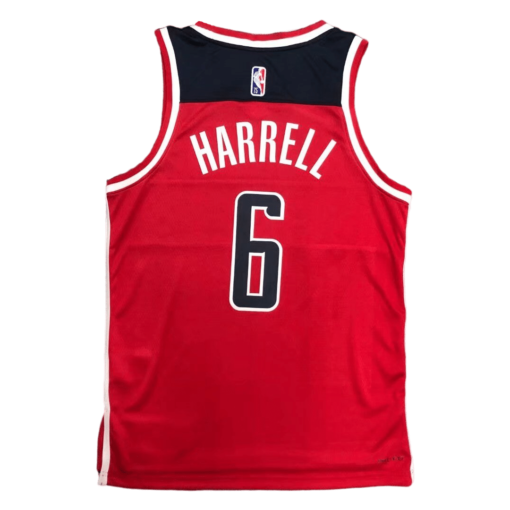 Montrezl Harrell #6 Washington Wizards Jersey Swingman 2021-22 Red - Icon back