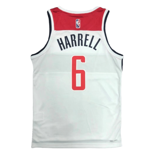 Montrezl Harrell #6 Washington Wizards Jersey Swingman 2021-22 White - Association back