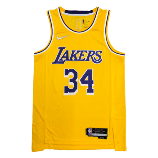 O'NEAL #34 Los Angeles Lakers 2021-22 Gold Jersey