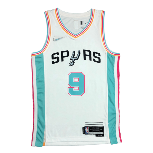 Tony Parker #9 San Antonio Spurs Jersey Swingman 202122 White - City Edition