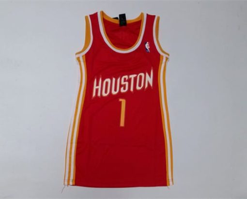 Women Mcgrady Rockets dresses jersey