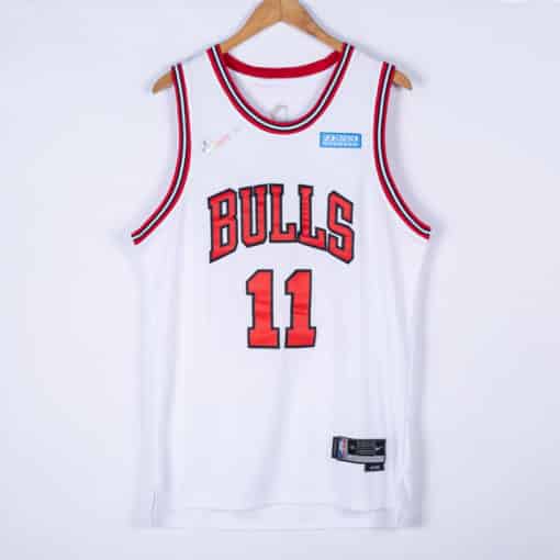 DeMar DeRozan 11 Chicago Bulls 2022 White Association Edition jersey