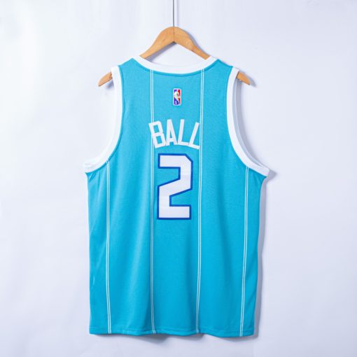 LaMelo Ball #2 Teal Charlotte Hornets 2022 Fast Break Jersey back