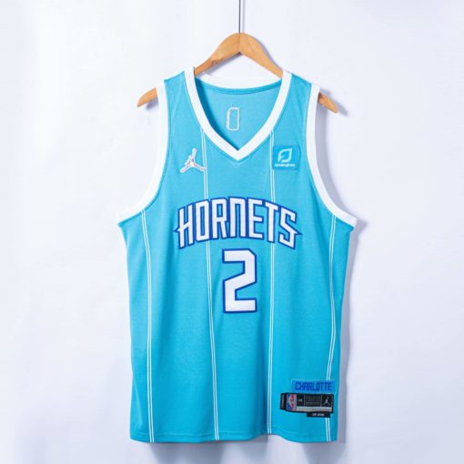 LaMelo Ball #2 Teal Charlotte Hornets 2022 Fast Break Jersey