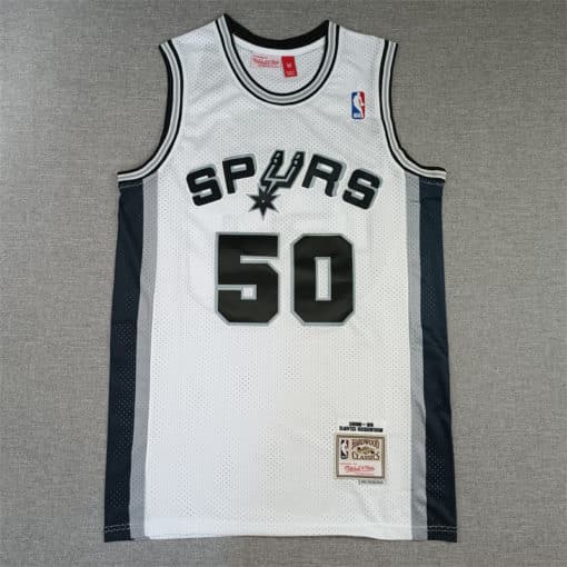 David Robinson San Antonio Spurs 1998-99 White Jersey