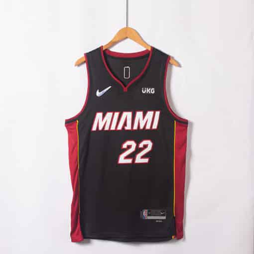 Jimmy Butler 22 Miami Heat 2022 Black Icon Jersey