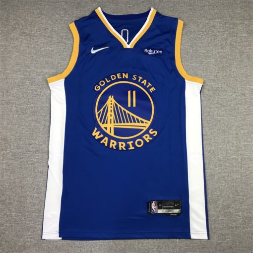 Klay Thompson #11 Golden State Warriors 2021-22 Icon Royal Jersey