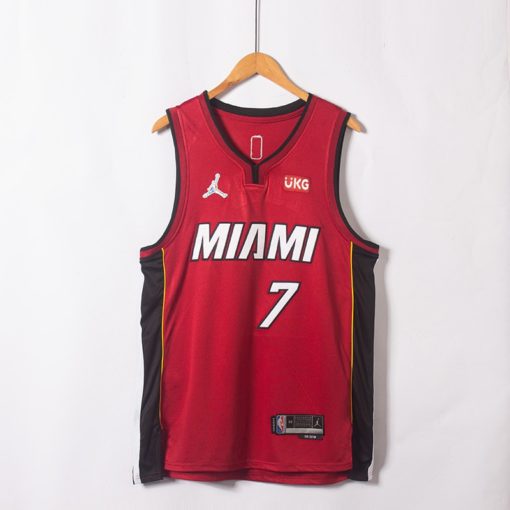 Kyle Lowry 7 Miami Heat 2022 Red Statement Jersey