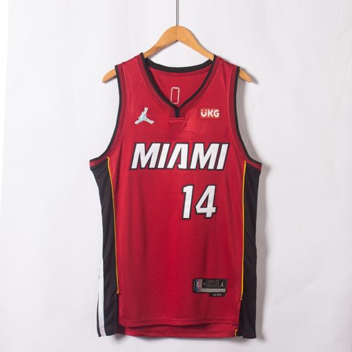 Tyler Herro #14 Miami Heat 2022 Red Statement Jersey