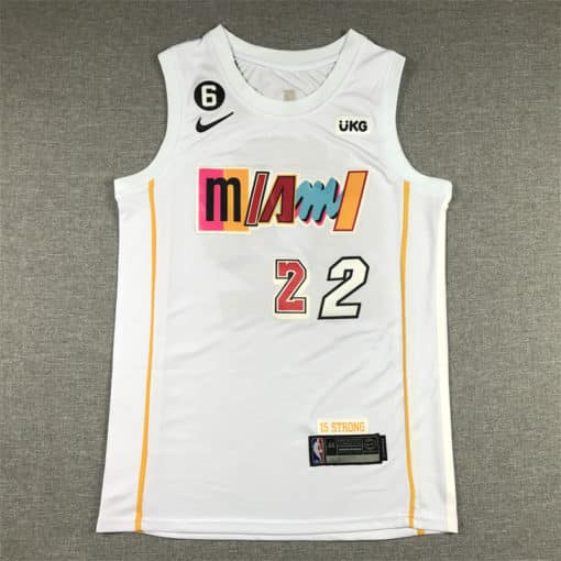 Jimmy Butler #22 Miami Heat 2022-23 White City Edition Jersey - Copy