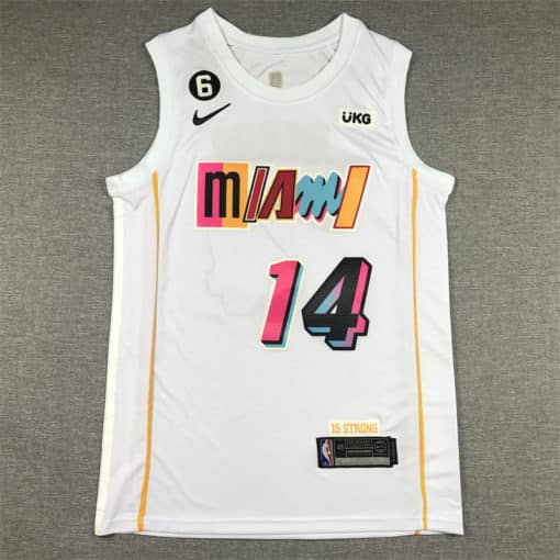 Tyler Herro #14 Miami Heat 2022-23 White City Edition Jersey