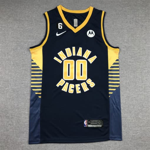 Bennedict Mathurin 00 Indiana Pacers Navy 2022-23 Icon Edition Swingman Jersey