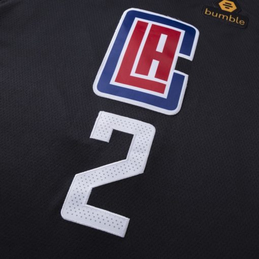 Kawhi Leonard 2 Los Angeles Clippers 2019-20 Statement Black Jersey