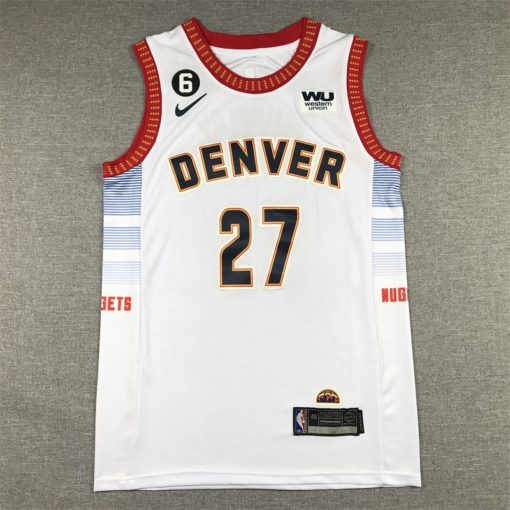 Jamal Murray 27 Denver Nuggets Gray 2022-23 City Edition Swingman Jersey