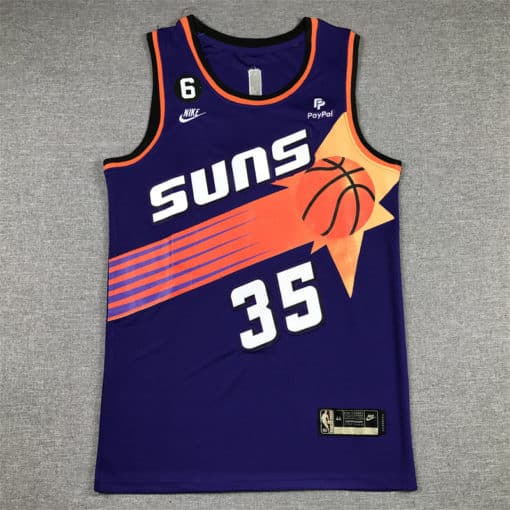 Kevin Durant 35 Phoenix Suns 2022-23 Purple Classic Edition Jersey