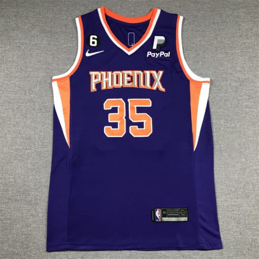 Kevin Durant 35 Phoenix Suns 2023 Purple Icon Edition Swingman Jersey