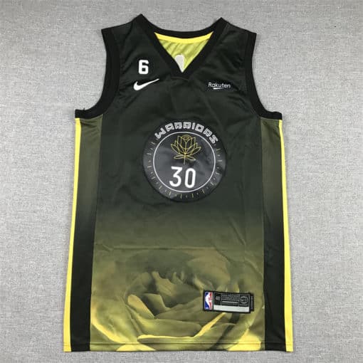 Stephen Curry 30 Golden State Warriors Black 2022-23 City Edition Swingman Jersey