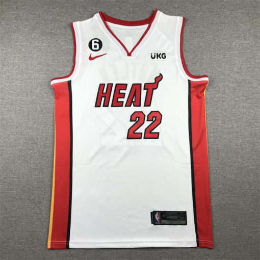 Jimmy Butler 22 Miami Heat White 2023 Swingman Jersey - Association Edition