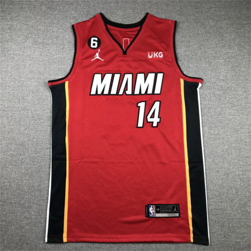 Tyler Herro #14 Miami Heat Red 2023 Swingman Jersey – Statement Edition