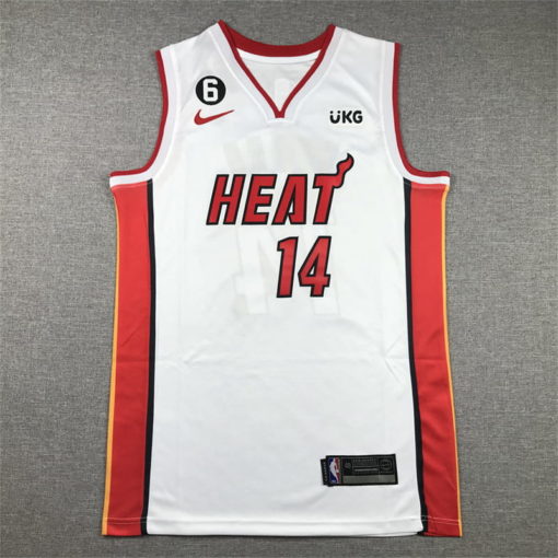 Tyler Herro #14 Miami Heat White 2023 Swingman Jersey – Association Edition