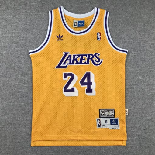 Kobe Bryant 24 Lakers Adidas Hardwood Classics Swingman Jersey