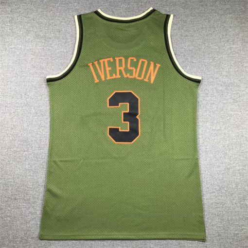 Allen Iverson 3 Philadelphia 76ers Flight Swingman Jersey back