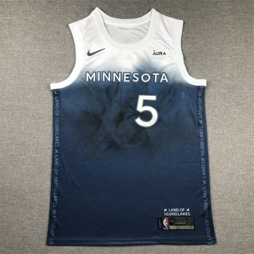 Anthony Edwards Minnesota Timberwolves City Edition Swingman Jersey