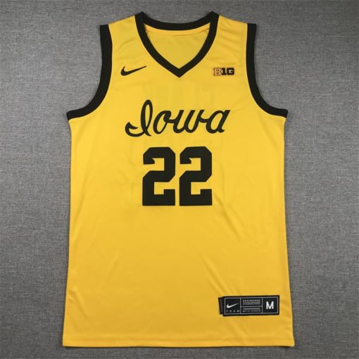 Caitlin Clark #22 Iowa Hawkeyes 2024 Gold Jersey