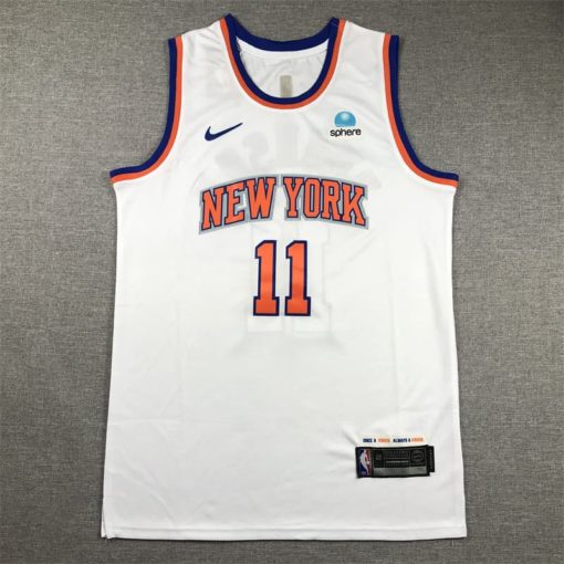 Jalen Brunson New York Knicks Association Edition Swingman Jersey - White