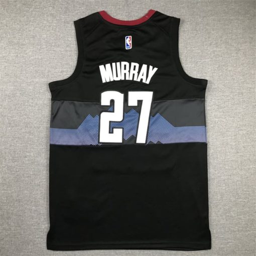 Jamal Murray Denver Nuggets Black Denver Nuggets 202324 Swingman Jersey - City Edition back