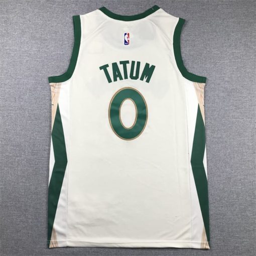 Jayson Tatum Boston Celtics City Edition 2023-24 Jersey back