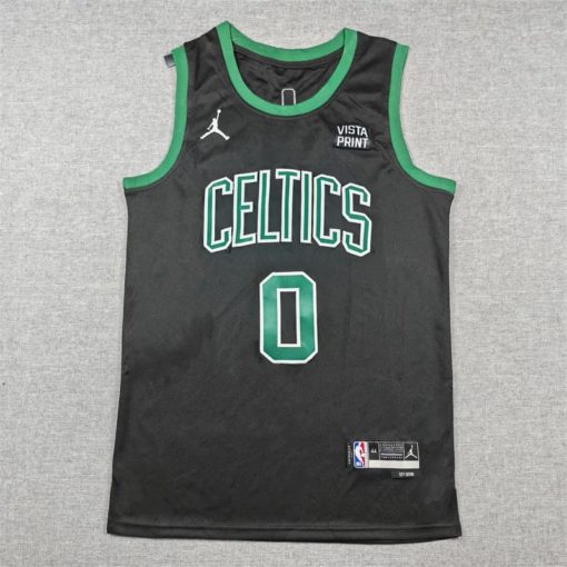 Jayson Tatum Boston Celtics Swingman Jersey - Statement Edition - Black