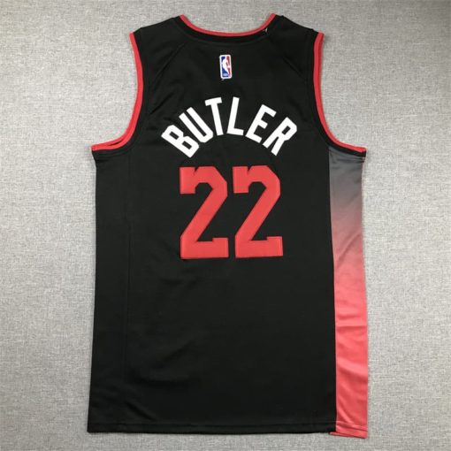 Jimmy Butler Miami Heat City Edition 2023-24 Swingman Jersey - Black back