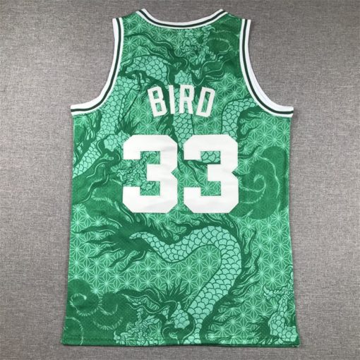 Larry Bird Boston Celtics Asian Heritage 6.0 Fashion Swingman Jersey back