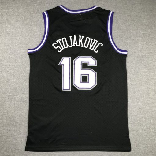 Swingman Jersey Sacramento Kings 2001-02 Peja Stojakovic back