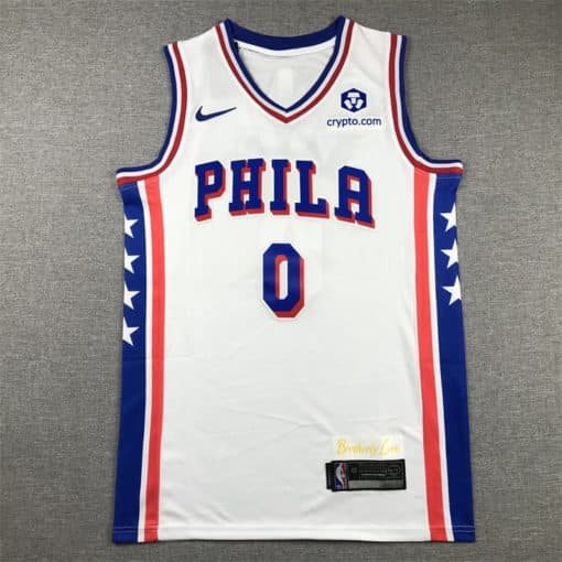 Tyrese Maxey Philadelphia 76ers Association Edition Swingman Jersey - White