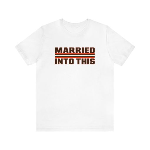 Unisex Cowboy Married Into This Dallas Football T-Shirt - Tailgate-Ready Attire for Gameday and Sporting Events