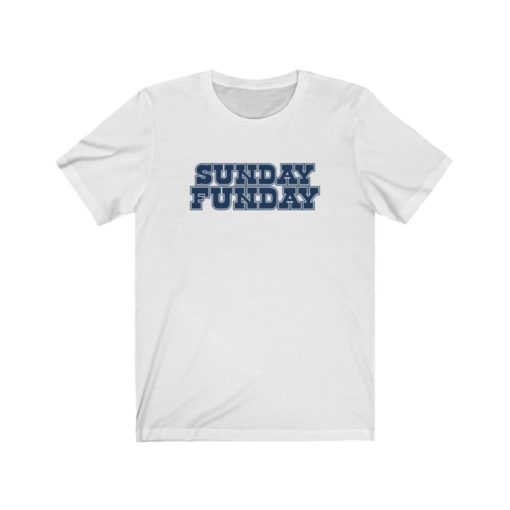 Unisex Cowboy Sunday Funday Dallas Football T-Shirt - Tailgate-Ready Attire for Gameday, Sporting Events, and Bars